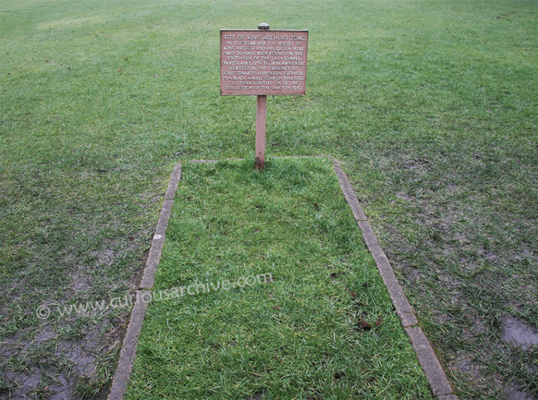 King Arthur’s Tomb at Glastonbury Abbey, Somerset – Curious Archive